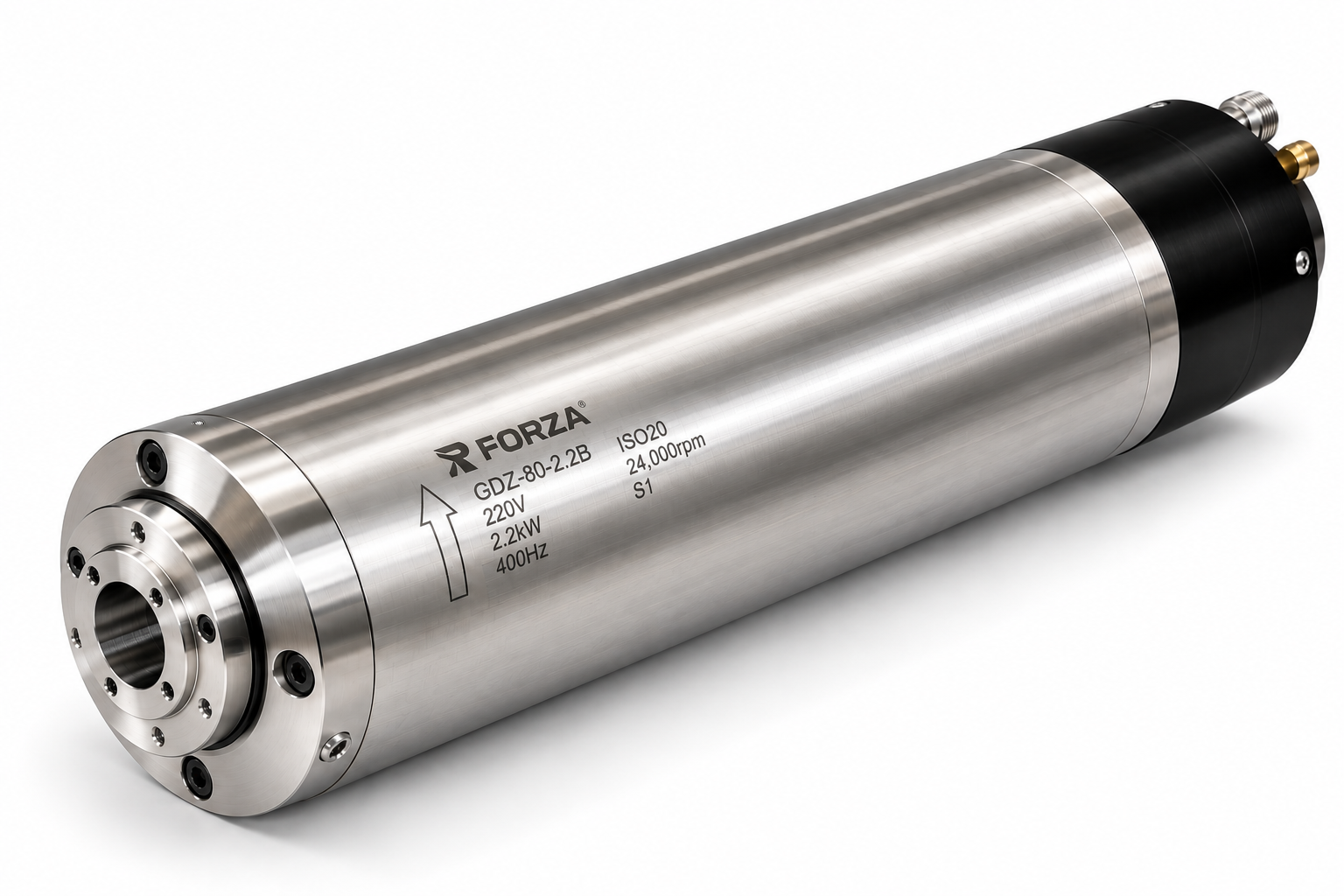 2,2 kW ISO20 ATC Su Soğutmalı Spindle Motoru — FSC-80-2.2B