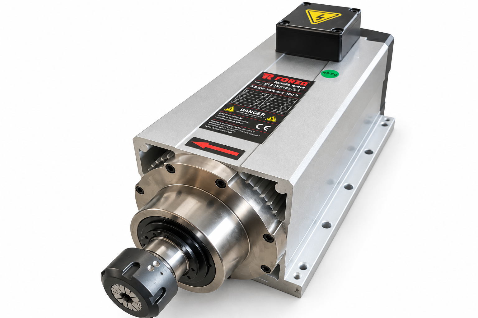 5,5 kW ER32 6.000 Devir Spindle Motoru — GDZ60-18Z/7.5
