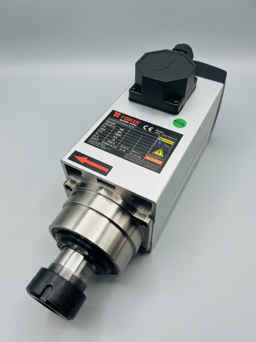 6 kW ER32 CNC Router Spindle Motoru — FSC120X103-6